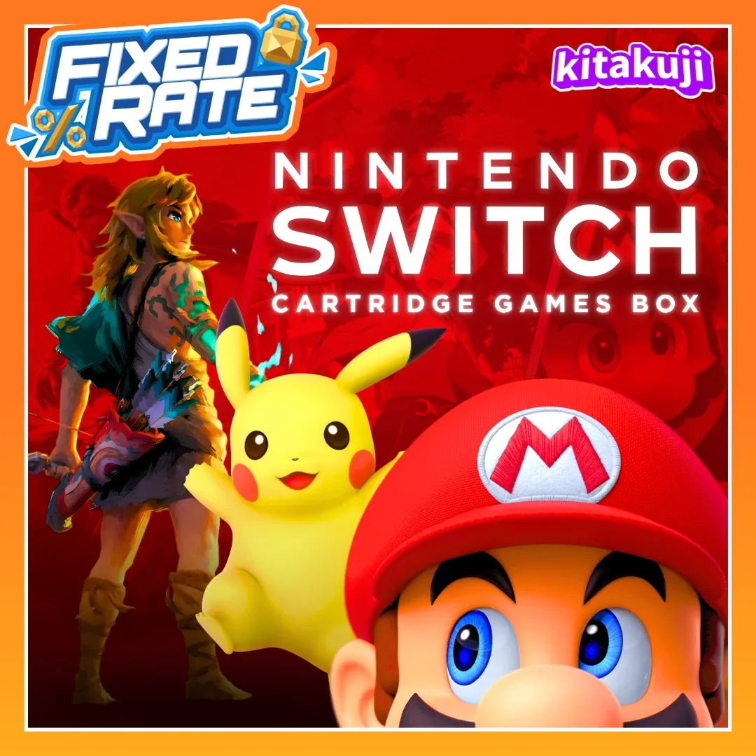 Nintendo Switch Cartridge Games Box