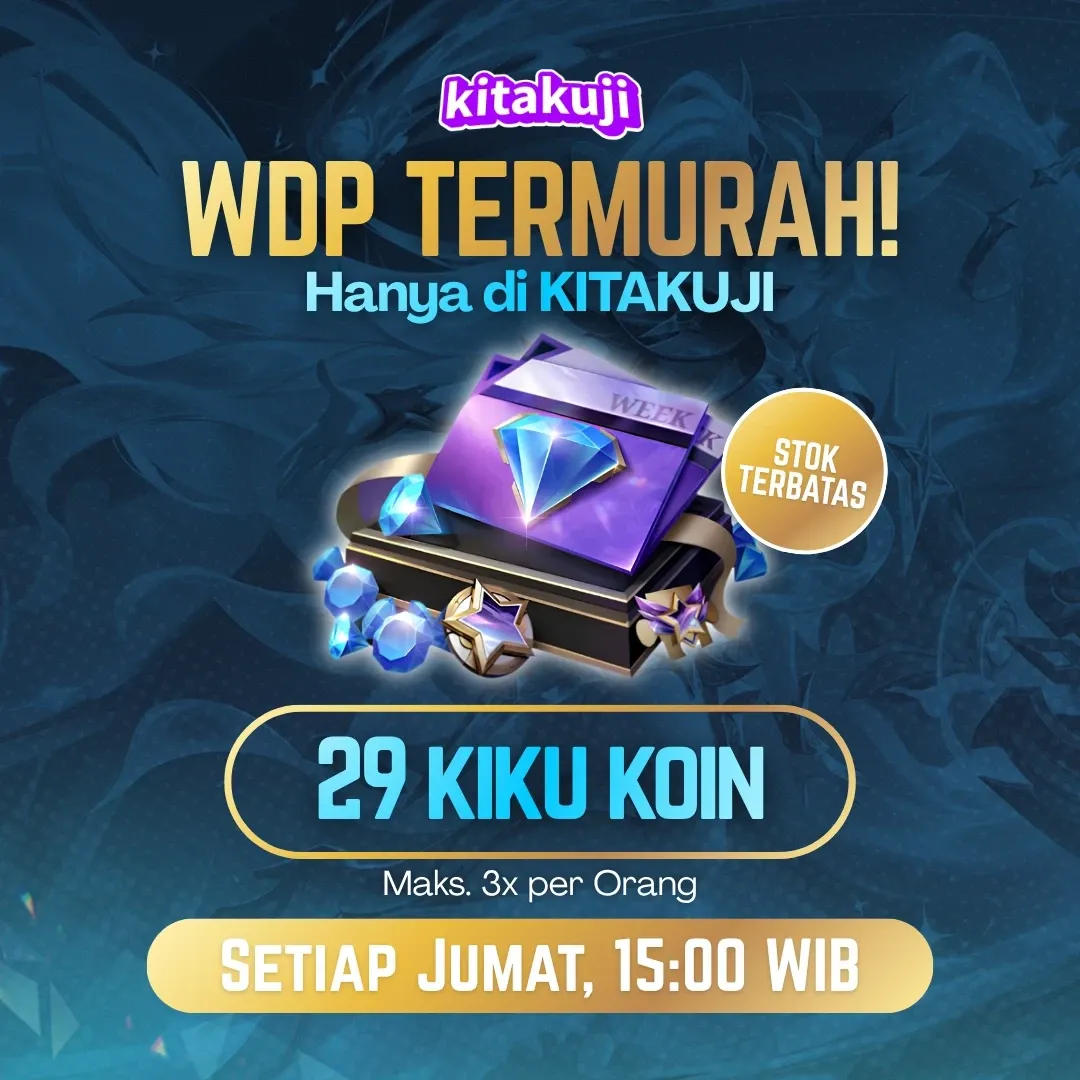 Weekly Diamond Pass Mobile Legends Kitakuji